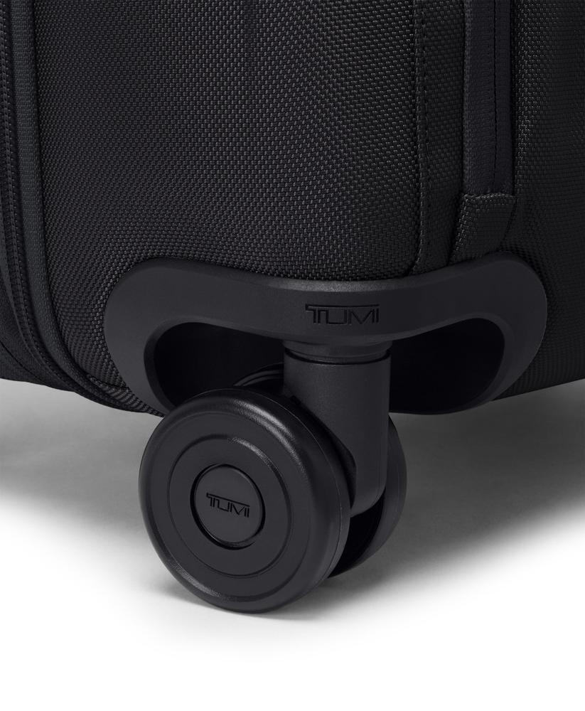 Tumi Alpha 4 Large Dual Access Expandable Cabin 55 cm Black-Myke kofferter-BagBrokers