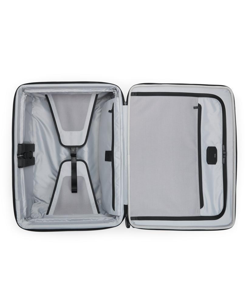 Tumi Alpha 4 Medium Dual Access Expandable Checked 66 cm Black-Myke kofferter-BagBrokers