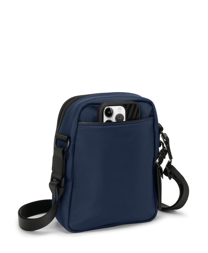 Tumi Alpha 4 Small Crossbody Navy-Veske-BagBrokers