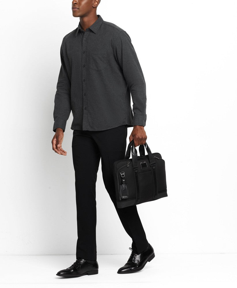 Tumi Alpha Bravo Academy Briefcase Black-Veske-BagBrokers