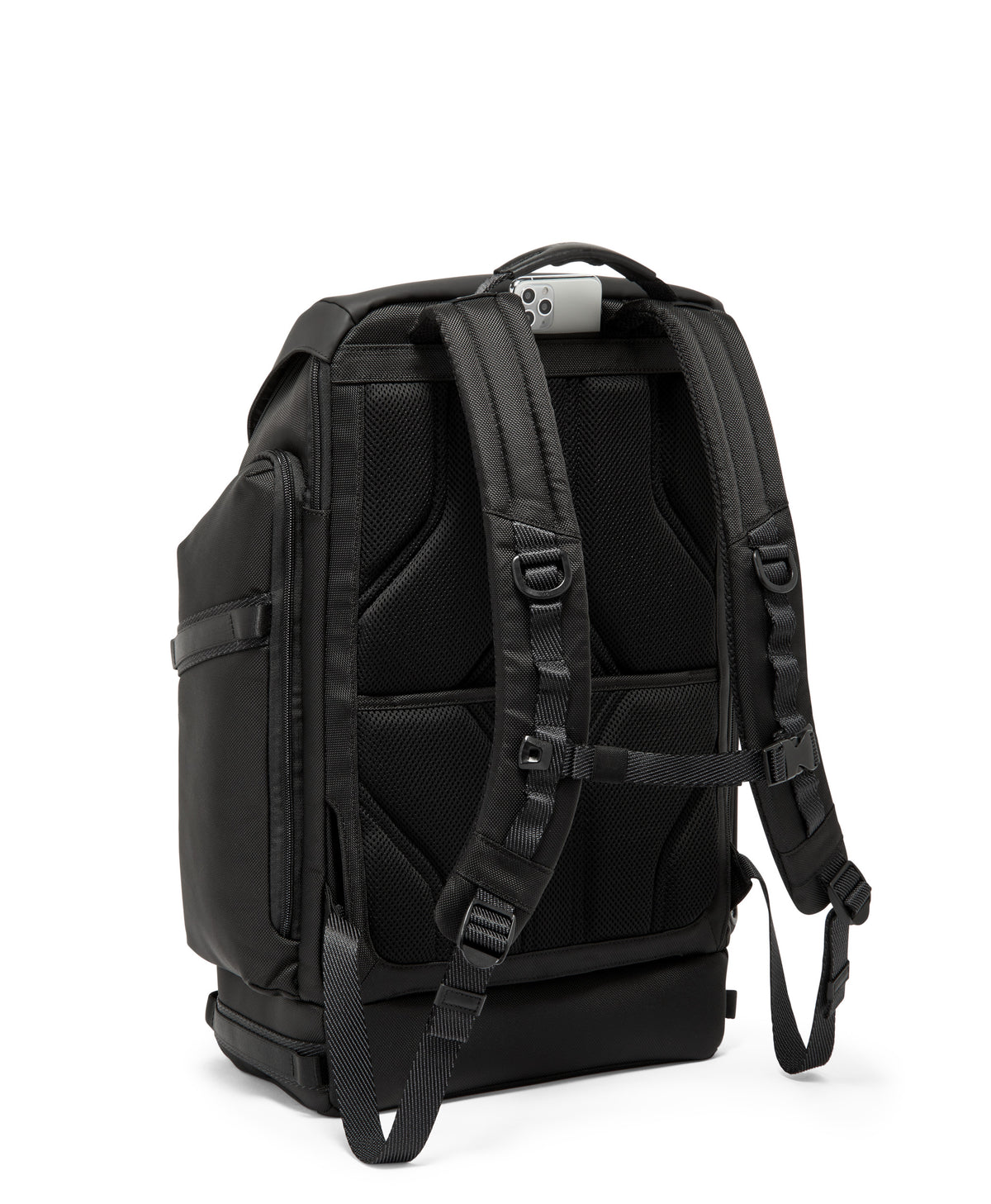 Tumi Alpha Bravo Expedition Flap Backpack Black-Ryggsekker-BagBrokers