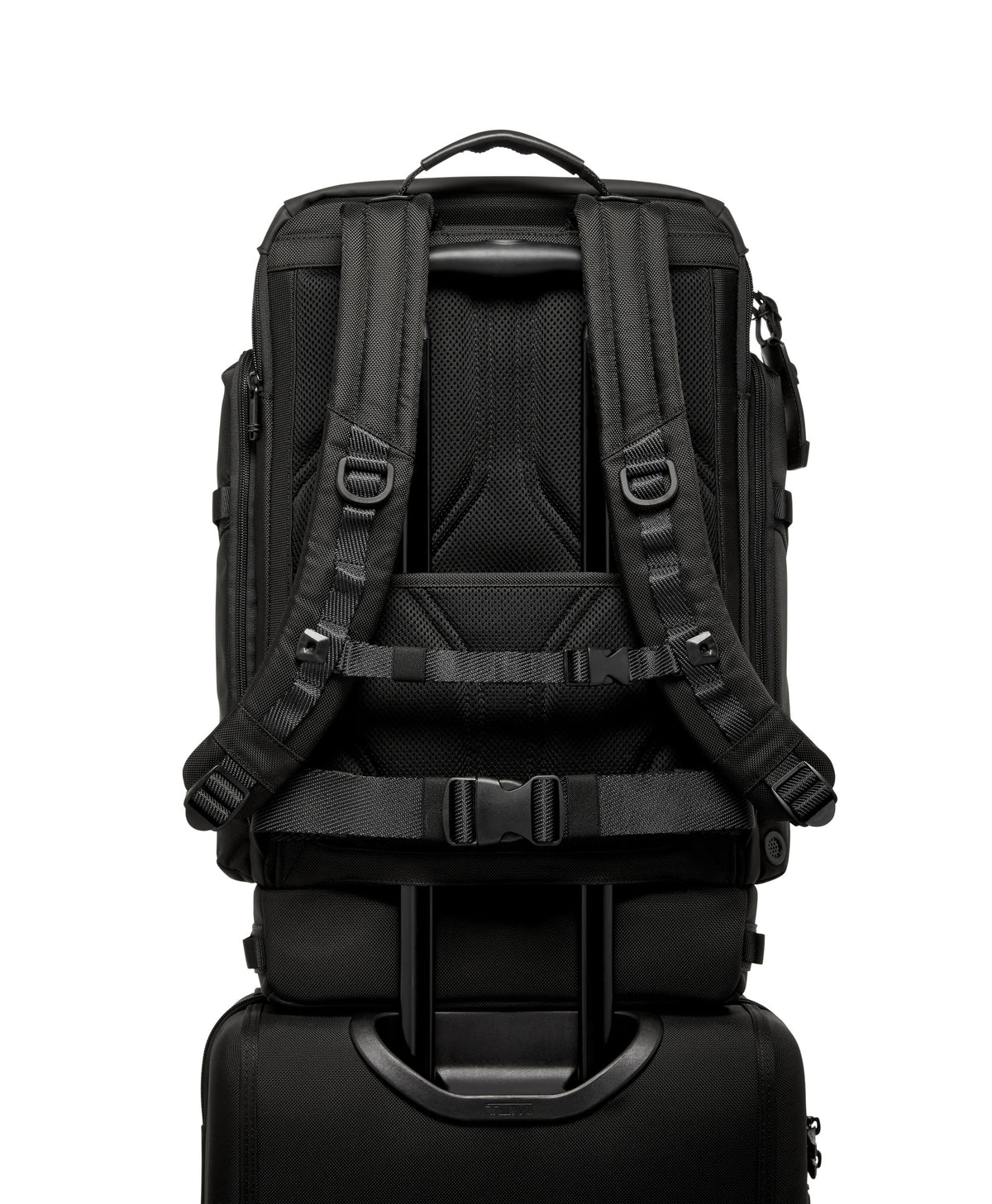 Tumi Alpha Bravo Expedition Flap Backpack Black-Ryggsekker-BagBrokers
