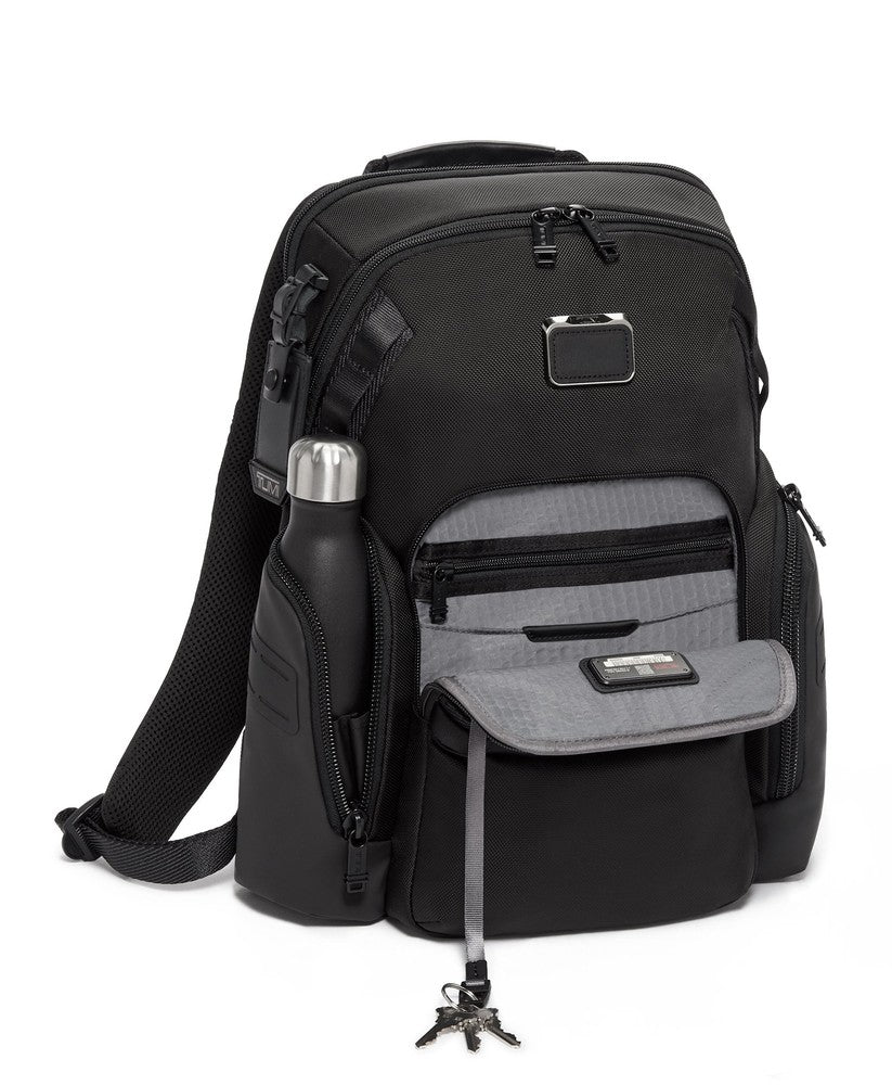 Tumi Alpha Bravo Navigation Backpack Black-Ryggsekker-BagBrokers