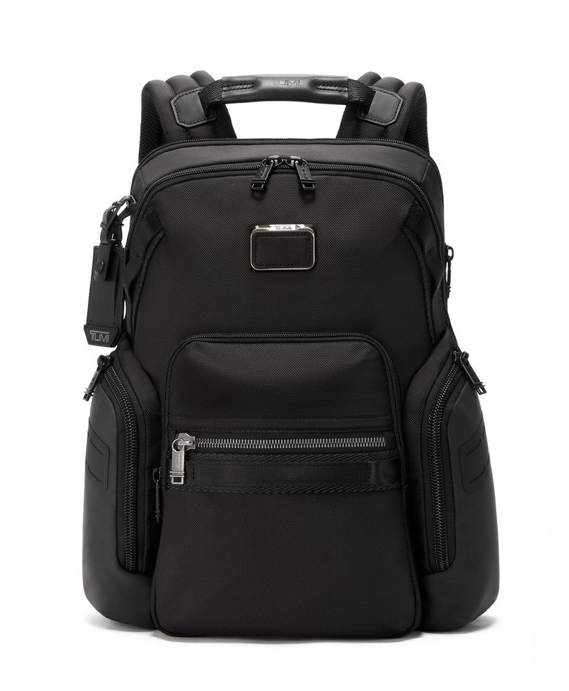 Tumi Alpha Bravo Navigation Backpack Black-Ryggsekker-BagBrokers