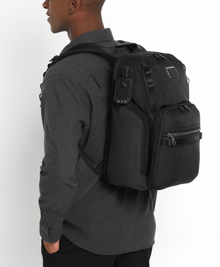 Tumi Alpha Bravo Search Backpack Black-Ryggsekker-BagBrokers