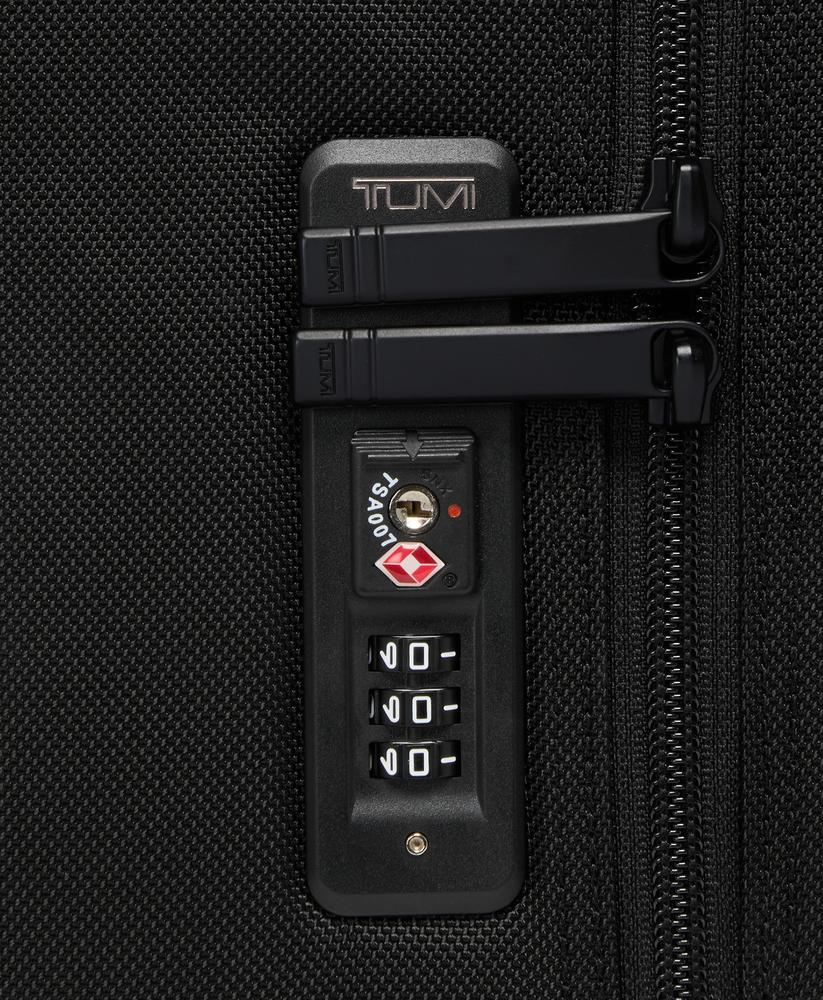 Tumi Alpha Large Garment Checked Black-Bagger-BagBrokers