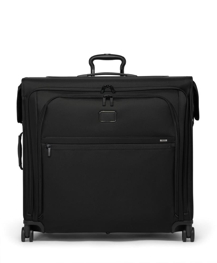 Tumi Alpha Large Garment Checked Black-Bagger-BagBrokers