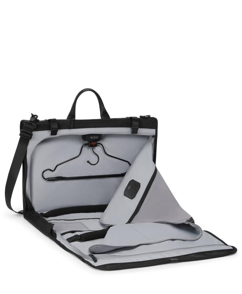 Tumi Alpha Tri-Fold Garment Bag Black-Bagger-BagBrokers