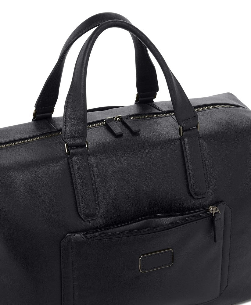 Tumi Harrison Nelson Duffel i skinn Black-Bagger-BagBrokers