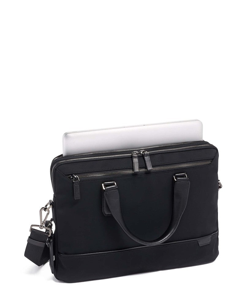 Tumi Harrison Sycamore Briefcase Nylon Black-Veske-BagBrokers