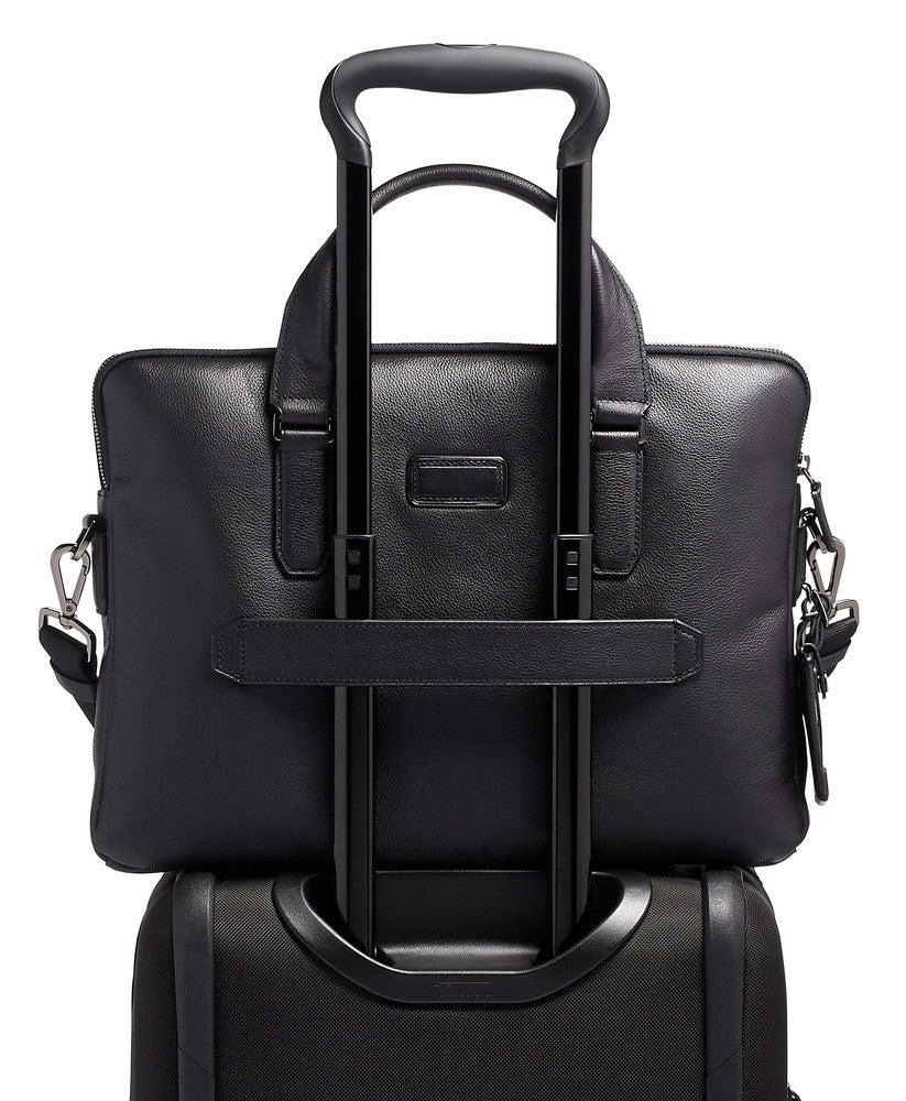 Tumi Harrison Sycamore Briefcase i skinn Black-Veske-BagBrokers