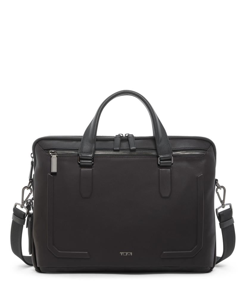 Tumi Harrison Sycamore Slim Brief Espresso Brown-Veske-BagBrokers