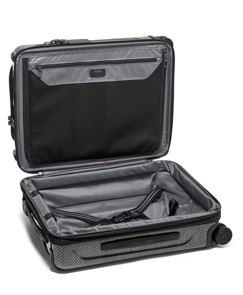 Tumi Tegra-Lite Continental Front Pocket Expandable Carry-On 55 cm Black/Graphite-Harde kofferter-BagBrokers