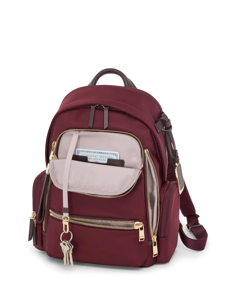 Tumi Voyageur Celina Medium Backpack Wine-Sekk-BagBrokers