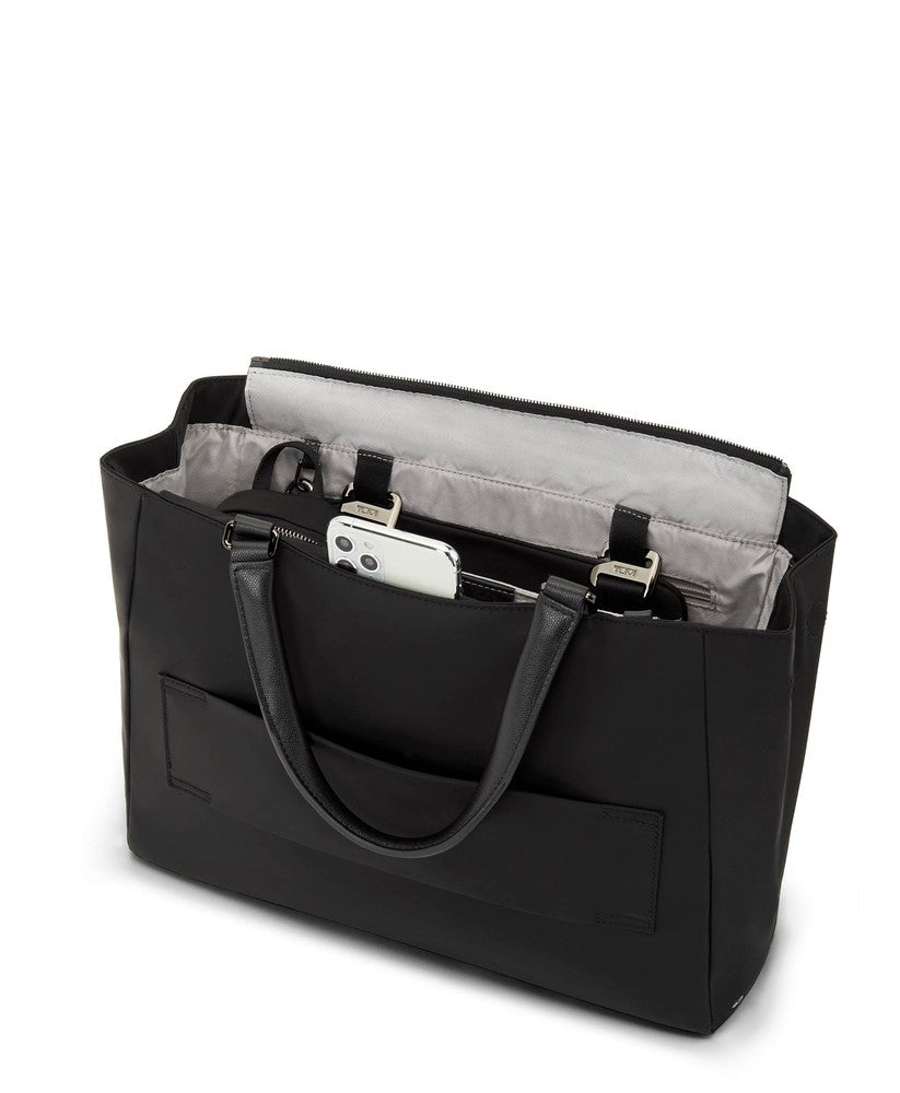 Tumi Voyageur Valetta Medium Tote Black/Gunmetal-Veske-BagBrokers