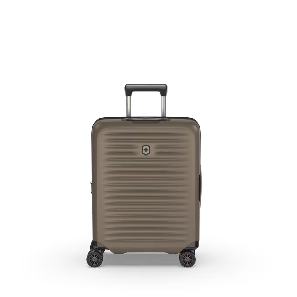 Victorinox Airox Advanced Global Carry On Utvidbar Taupe Brown-Harde kofferter-BagBrokers