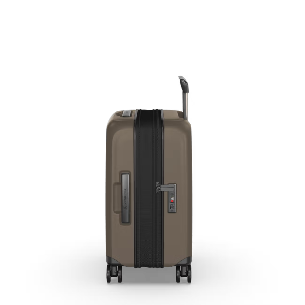 Victorinox Airox Advanced Global Carry On Utvidbar Taupe Brown-Harde kofferter-BagBrokers