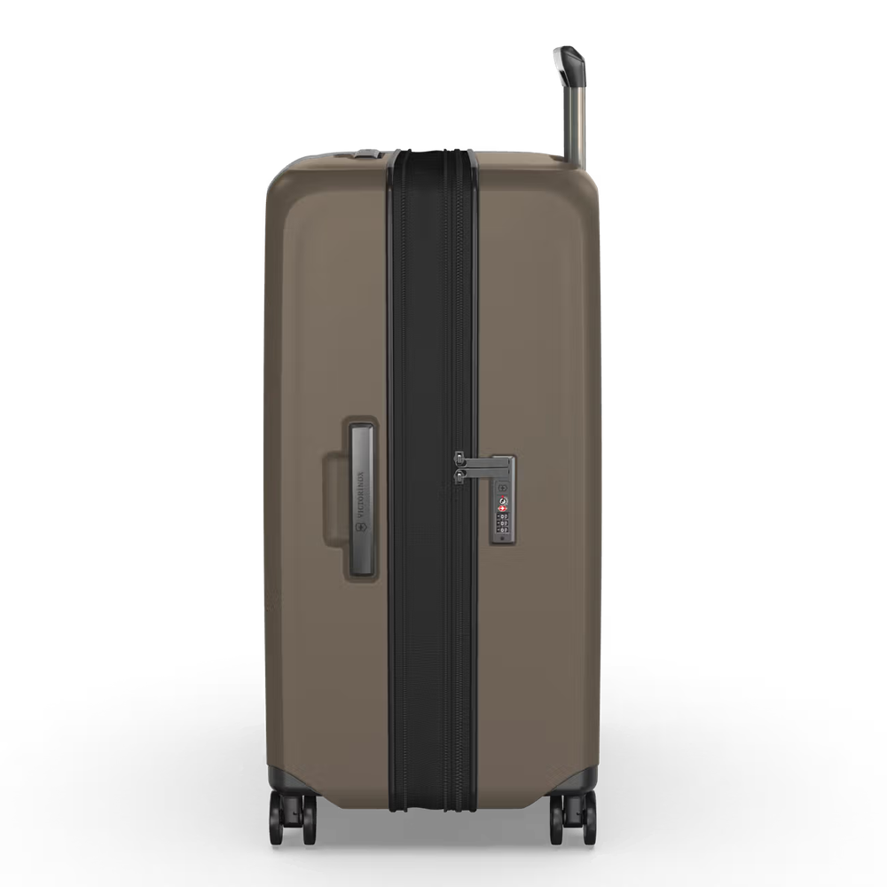 Victorinox Airox Advanced Stor utvidbar koffert Taupe Brown-Harde kofferter-BagBrokers