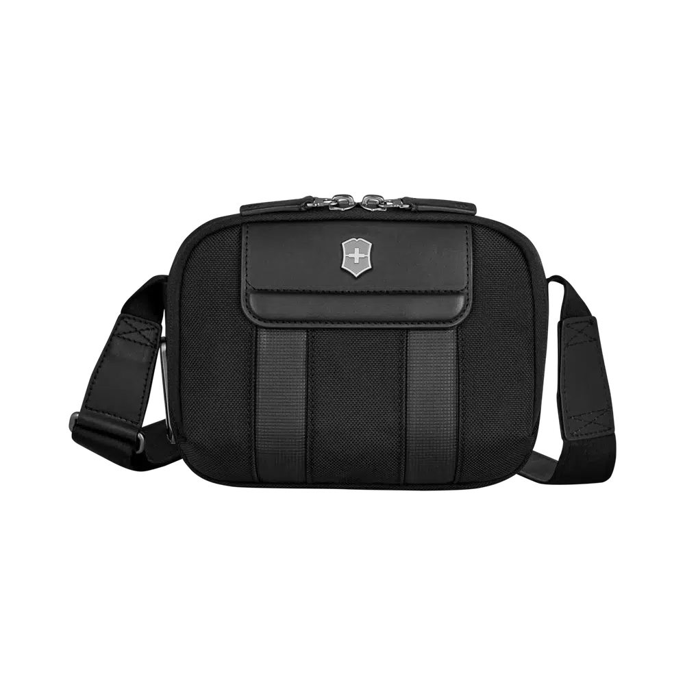 Victorinox Architecture URBAN 2 Compact Crossbody Bag Black-PC-sekk-BagBrokers