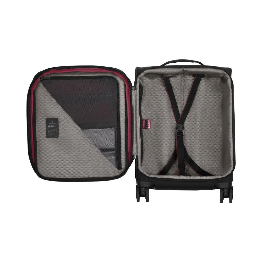 Victorinox Crosslight Frequent Flyer Softside Carry-On Kabin Koffert 2,9 kg 39 liter Sort-Myke kofferter-BagBrokers