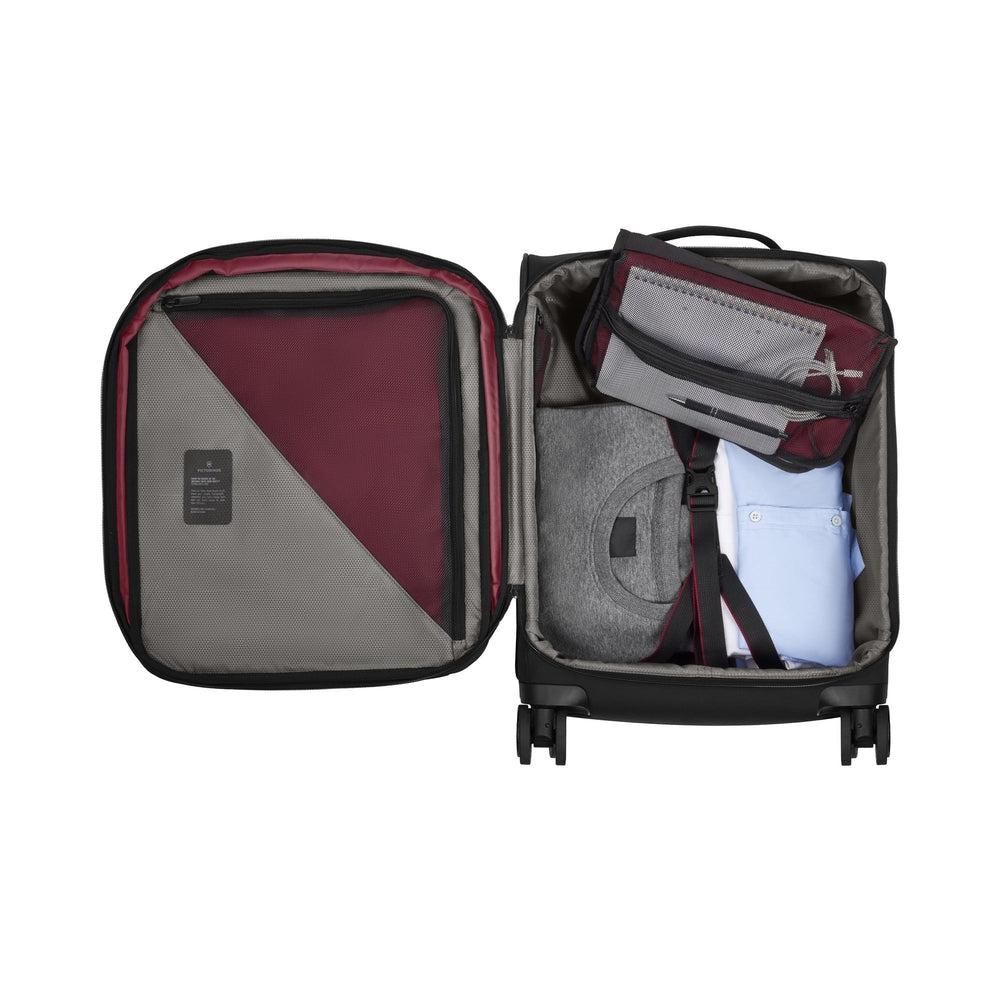 Victorinox Crosslight Frequent Flyer Softside Carry-On Kabin Koffert 2,9 kg 39 liter Sort-Myke kofferter-BagBrokers