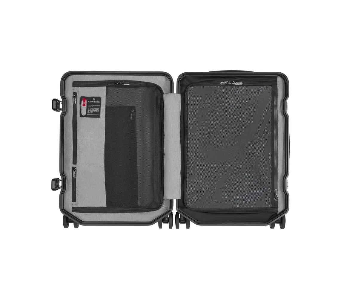 Victorinox Lexicon Framed Kabin Koffert 33 liter Black-Harde kofferter-BagBrokers