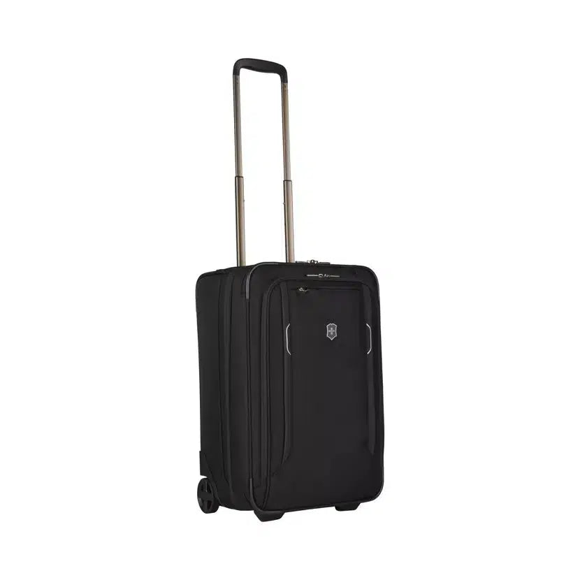 Werks Traveler 6.0 utvidbar 2- wheel Frequent Flyer Carry-On 49 liter Svart-Harde kofferter-BagBrokers