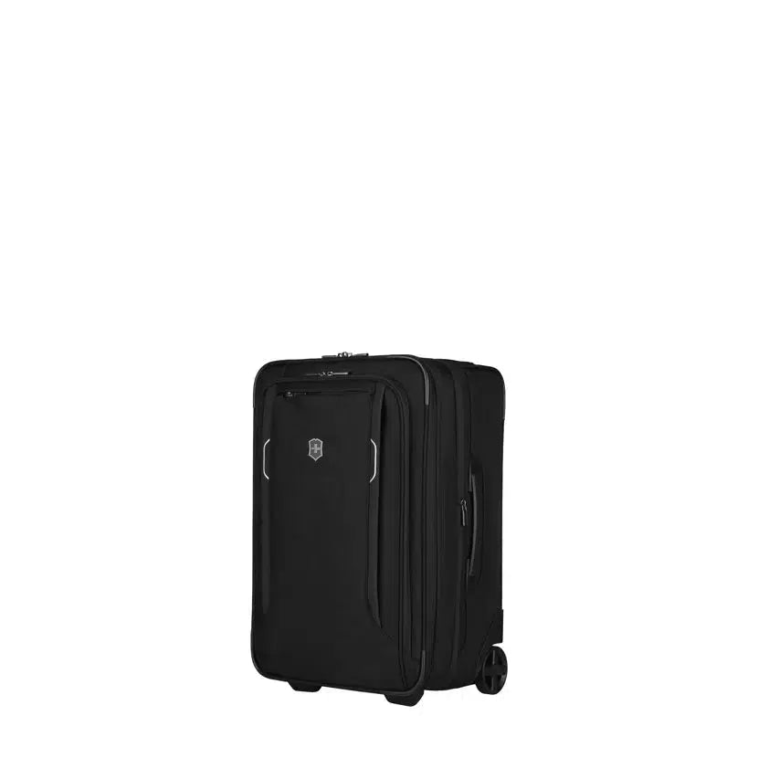 Werks Traveler 6.0 utvidbar 2- wheel Frequent Flyer Carry-On 49 liter Svart-Harde kofferter-BagBrokers