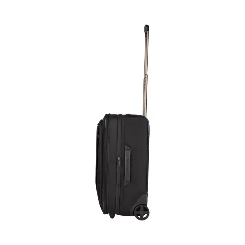 Werks Traveler 6.0 utvidbar 2- wheel Frequent Flyer Carry-On 49 liter Svart-Harde kofferter-BagBrokers