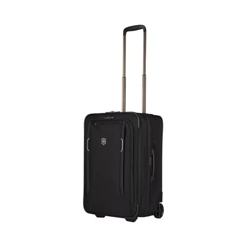 Werks Traveler 6.0 utvidbar 2- wheel Frequent Flyer Carry-On 49 liter Svart-Harde kofferter-BagBrokers