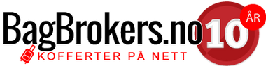 Bagbrokers Kofferter på nett logo - 10 år