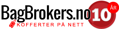 Bagbrokers Kofferter på nett logo - 10 år