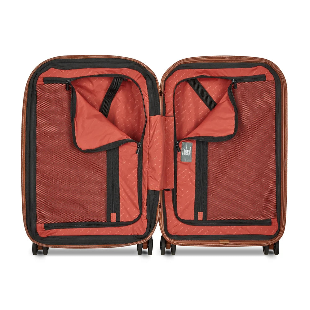 Delsey Helium Ultimate utvidbar kabinkoffert 55 cm Silver