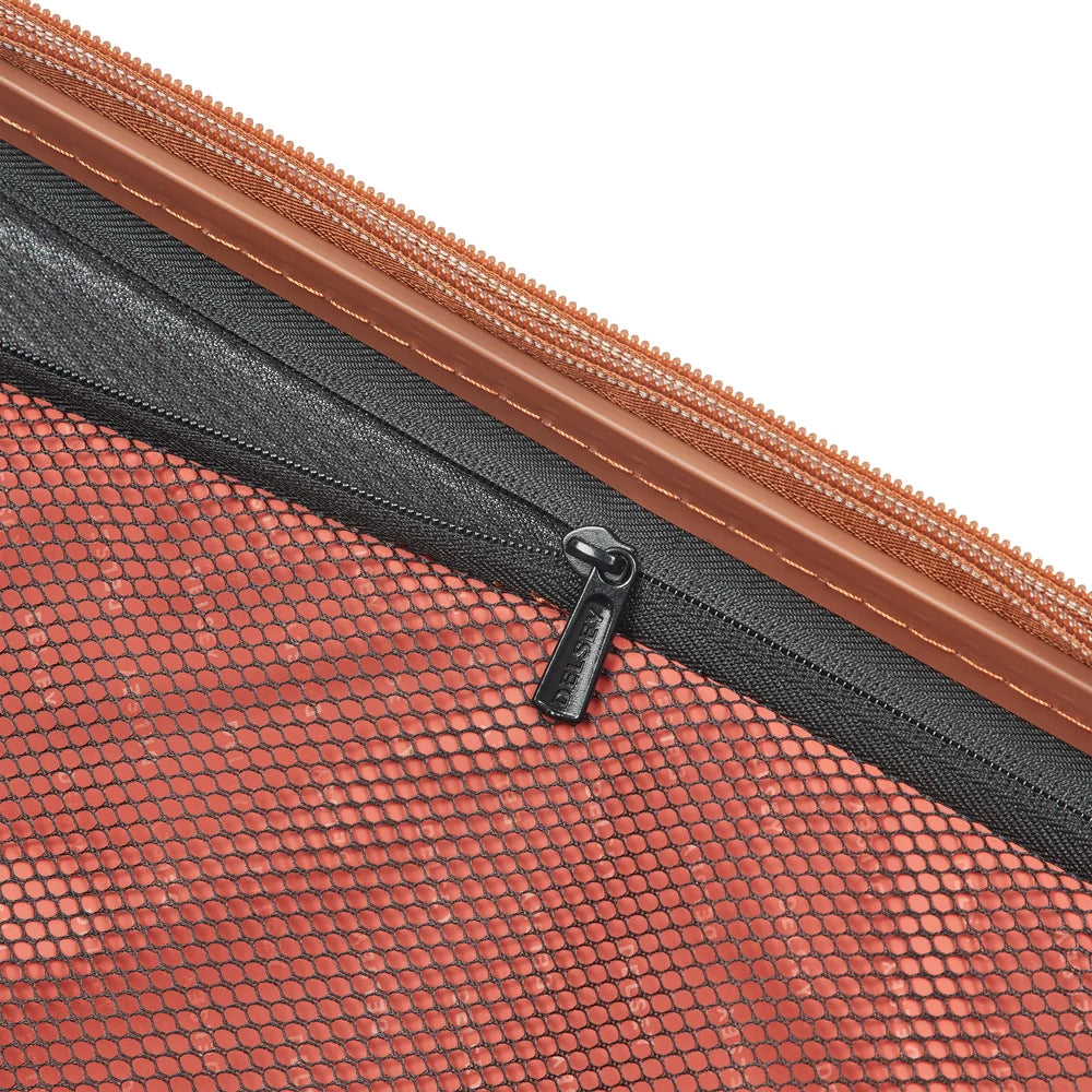 Delsey Helium Ultimate utvidbar kabinkoffert 55 cm Silver