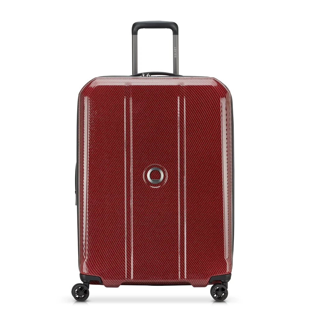 Delsey Helium Ultimate utvidbar medium koffert 70 cm BURGUNDY