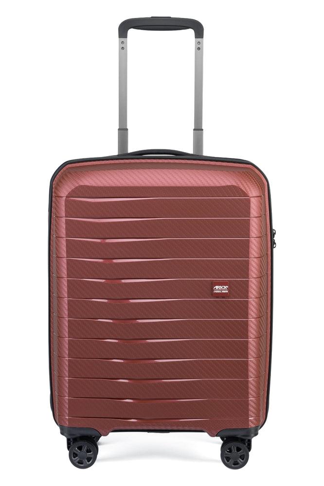 Epic AirBox sett med harde trillekofferter 55+66+74 cm Metallic Red-Harde kofferter-BagBrokers