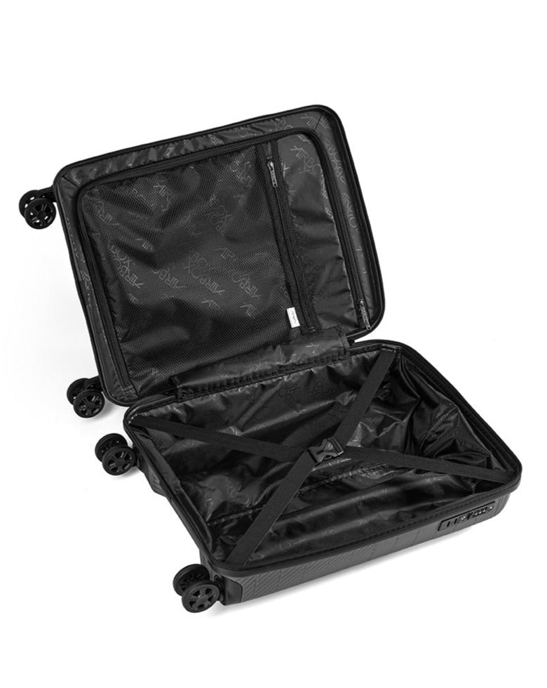 Airbox Hard 55 cm kabinkoffert 2,3 kg 39 liter Metallic Grey-Harde kofferter-BagBrokers