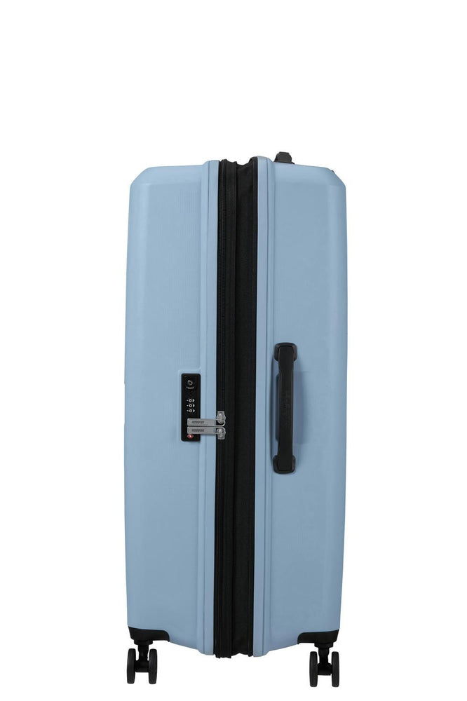 American Tourister AEROSTEP medium utvidbar koffert 67 cm Soho Grey-Harde kofferter-BagBrokers