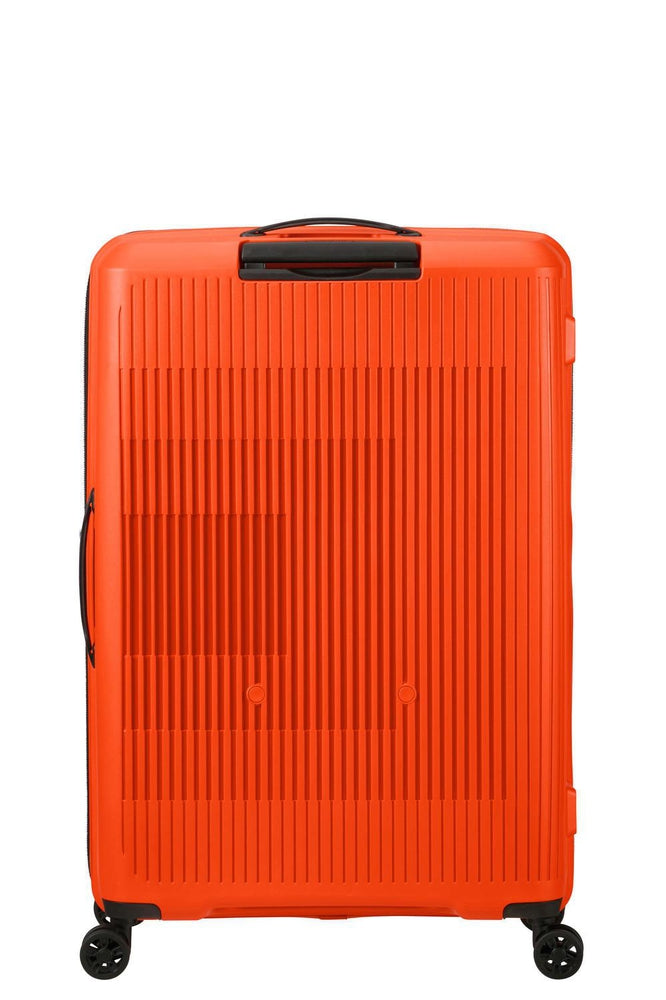 American Tourister AEROSTEP stor utvidbar koffert 77 cm Bright Orange-Harde kofferter-BagBrokers