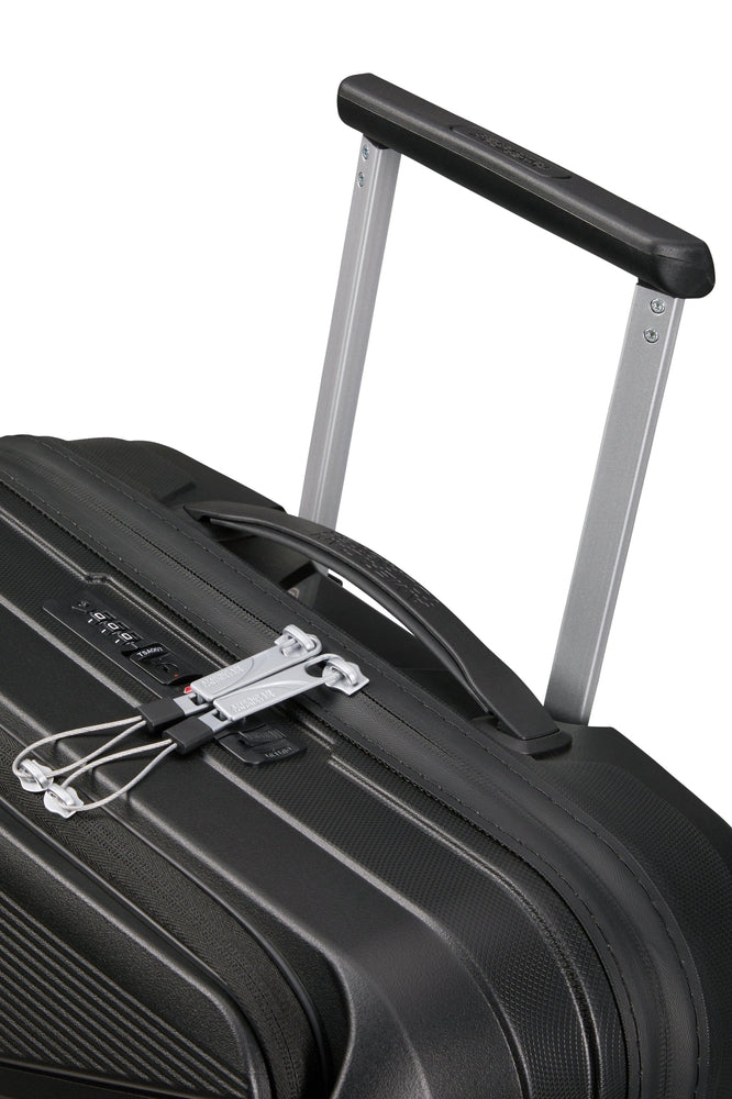 American Tourister Airconic kabin Pc koffert med 4 hjul 55 cm Onyx Black-Harde kofferter-BagBrokers