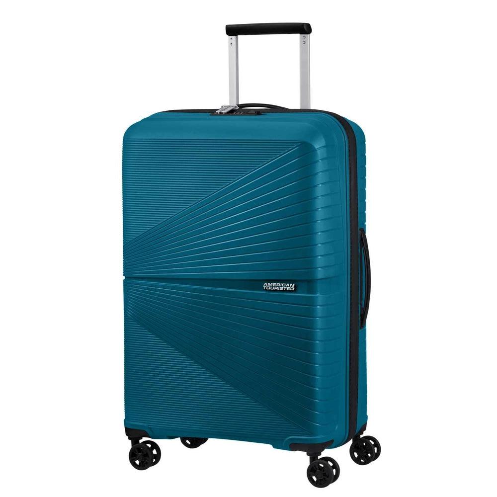 American Tourister Airconic medium koffert med 4 hjul 67 cm Deep Ocean-Harde kofferter-BagBrokers