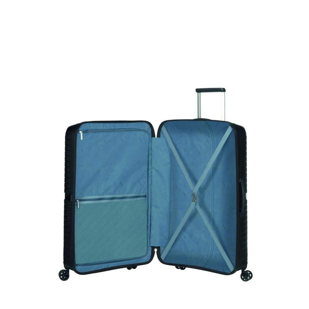 American Tourister Airconic medium koffert med 4 hjul 67 cm Onyx Black-Harde kofferter-BagBrokers