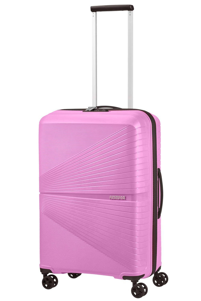 American Tourister Airconic medium koffert med 4 hjul 67 cm Pink Lemonade-Harde kofferter-BagBrokers