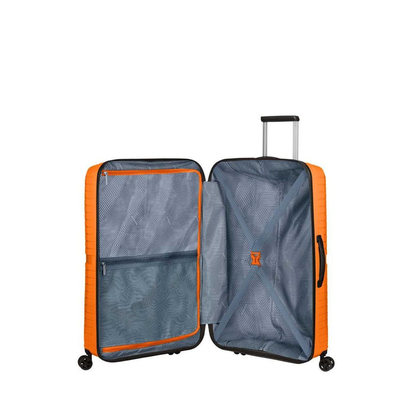 American Tourister Airconic stor koffert med 4 hjul 77 cm Mango Orange-Harde kofferter-BagBrokers