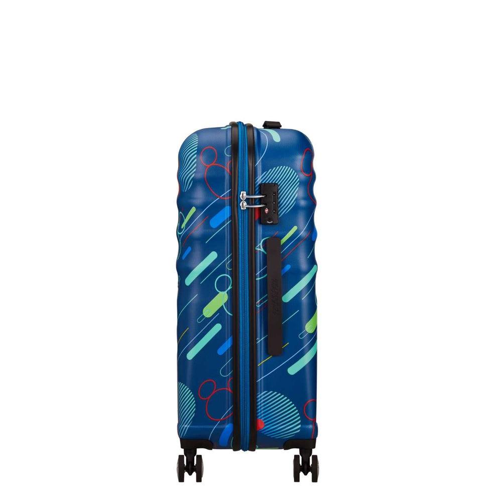 American Tourister Disney Wavebreaker Medium koffert Mickey-Harde kofferter-BagBrokers