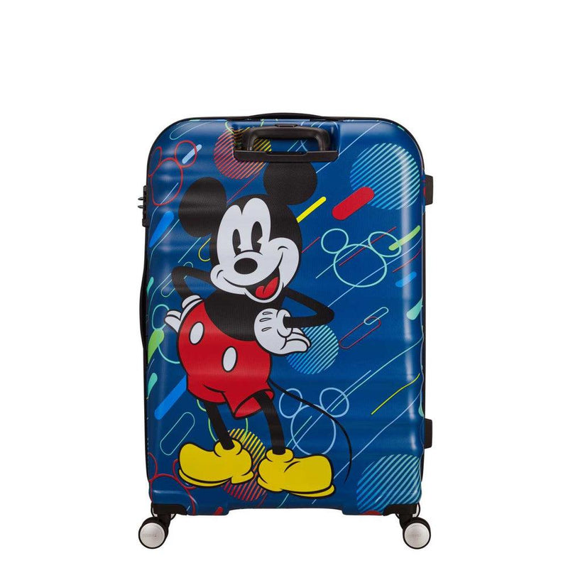 American Tourister Disney Wavebreaker Stor koffert Mickey-Harde kofferter-BagBrokers