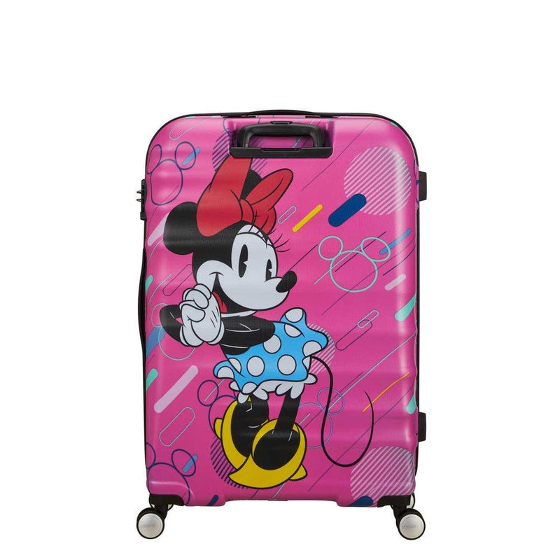 American Tourister Disney Wavebreaker Stor koffert Minnie-Harde kofferter-BagBrokers