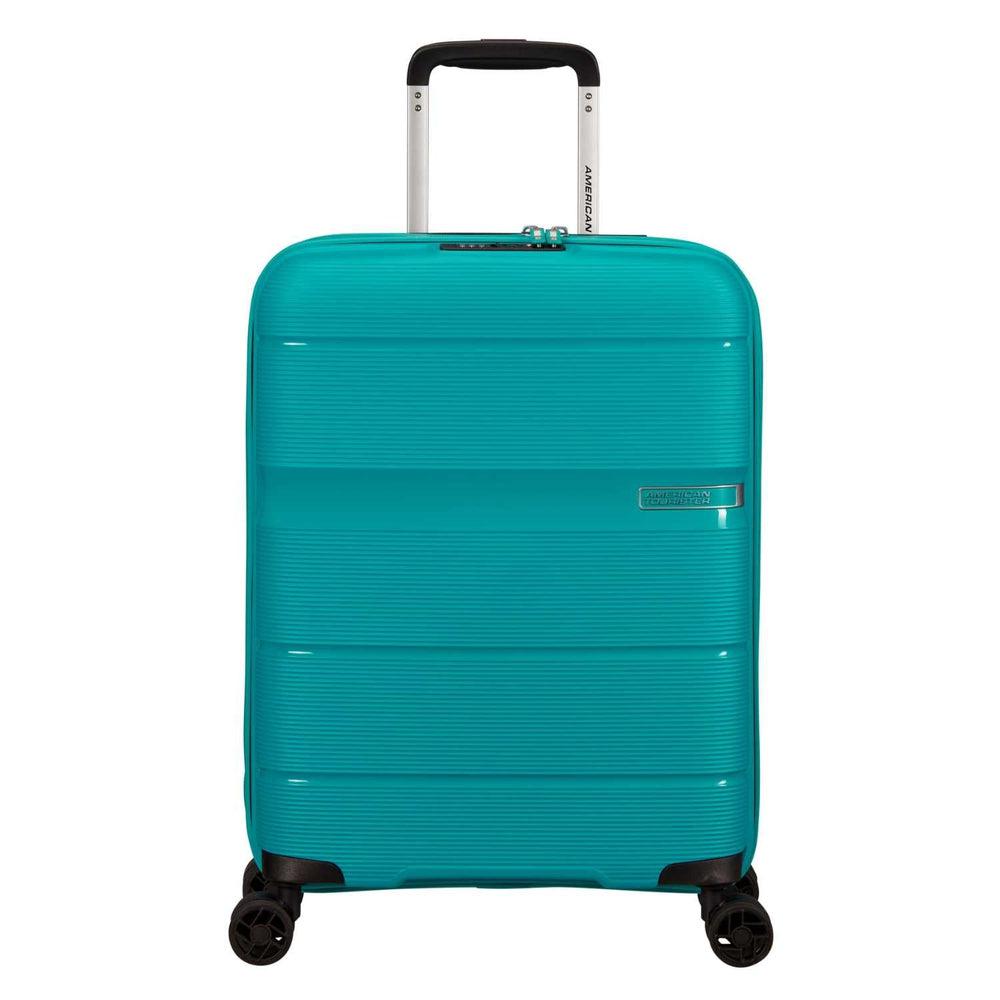 American Tourister LINEX koffert med 4 hjul 55 cm Blue Ocean-Harde kofferter-BagBrokers