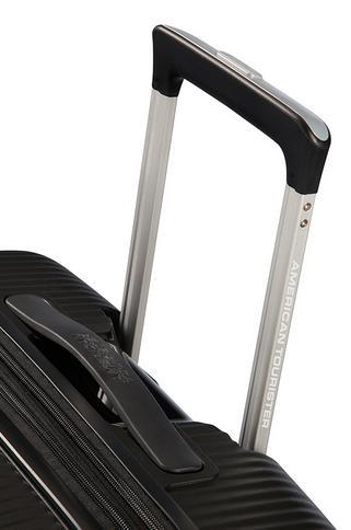 Harde kofferter-American Tourister Soundbox Ekspanderende Stor Koffert 77 cm Sort-BagBrokers