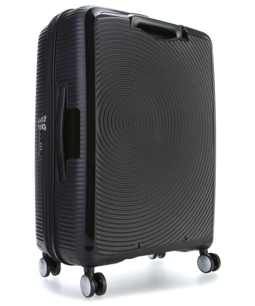 Harde kofferter-American Tourister Soundbox Ekspanderende Stor Koffert 77 cm Sort-BagBrokers